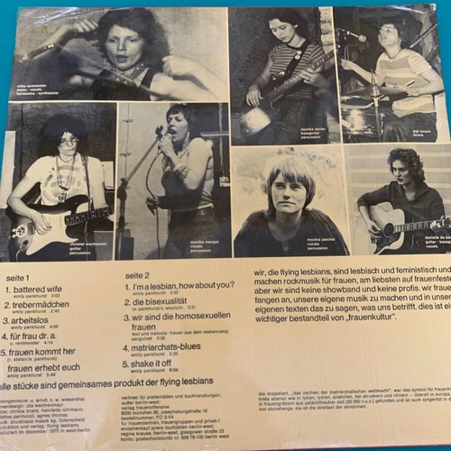 Flying Lesbians record used
