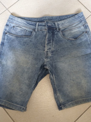 Livergy denim σορτς μεταχειρισμένο, μέγεθος L, μπλε acid wash