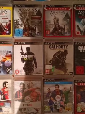 PlayStation 3 games like new, collection with manuals