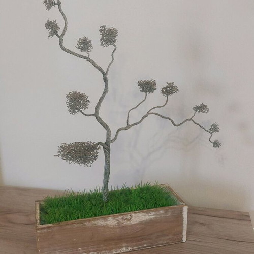 Bonzai decorative wire tree new