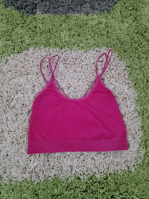 Urban Outfitters pink seamless top like new, size S/M