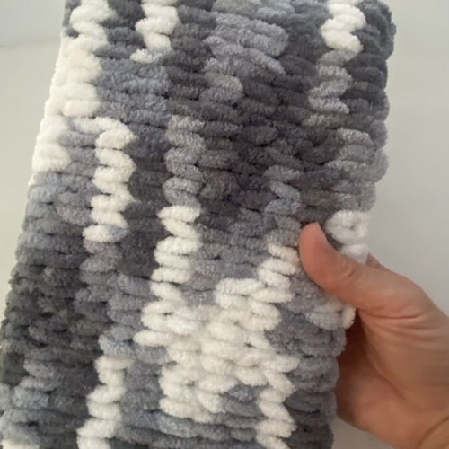 Handmade knitted book cover like new