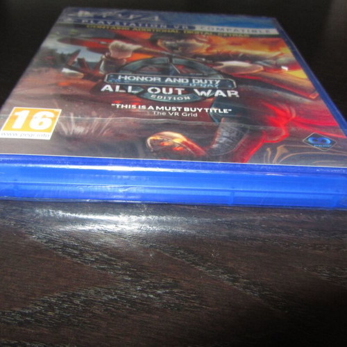 Honor and Duty D-Day All Out War Edition PS4 game new sealed