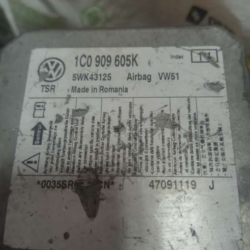 Airbag module for VW Polo 1C0909605K used