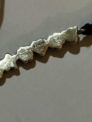 Toys bracelet used, silver, good condition