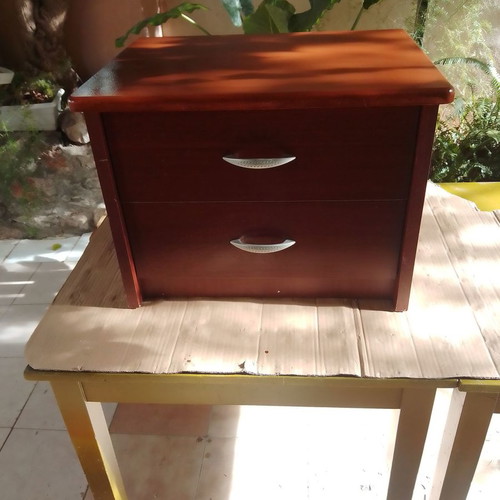 Cabinet with two drawers used