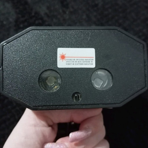 Projector like new with green and red light for indoor and outdoor use