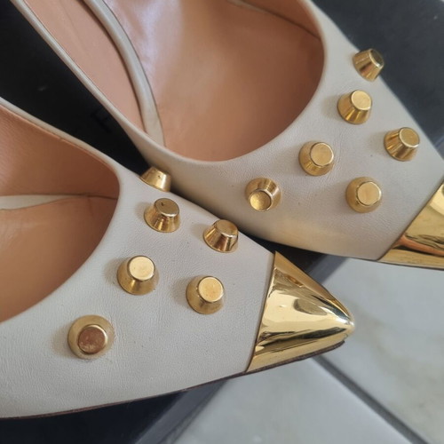 Makris pumps like new, size 41, beige leather
