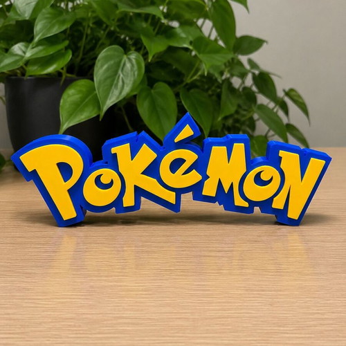 Pokemon Logo new 3D printed decor