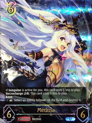 Medusa Ultimate Rare Shadowverse Evolve TCG Near Mint