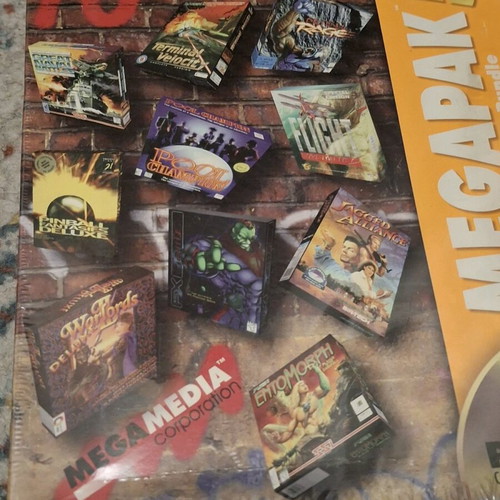 Megapak 5 Collectible Pack 10 CD-ROMs for PC new, factory sealed