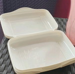 Tupperware small snack box 600 ml, orange