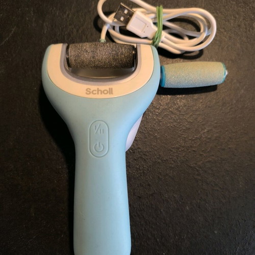 Scholl Electric Foot File Velvet Smooth Wet & Dry Used