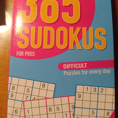 365 Sudoku Puzzle Book new