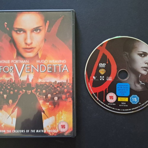 V for Vendetta DVD like new with English audio and subtitles