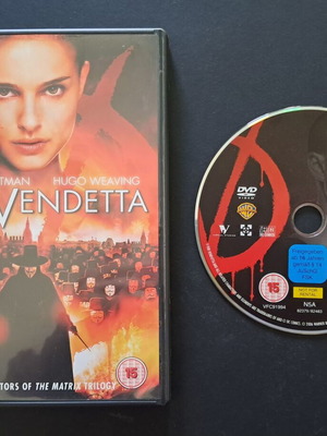 V for Vendetta DVD like new with English audio and subtitles