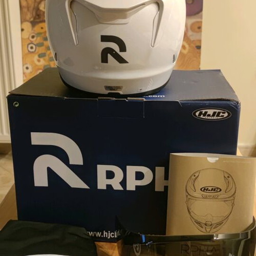 HJC RPHA 11 White Pearl helmet new