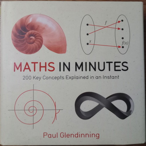 Maths in Minutes book new, Paul Glendinning, science