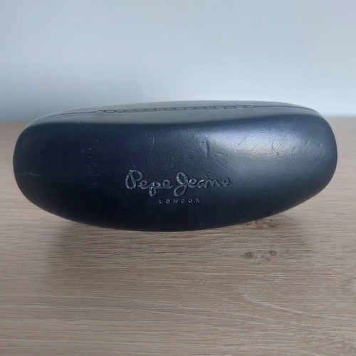 Pepe Jeans London glasses case used, black