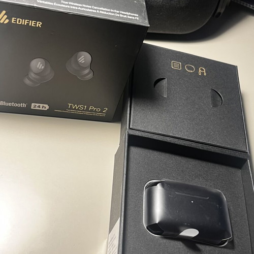 Edifier TWS1 Pro 2 Bluetooth Earbuds like new, black