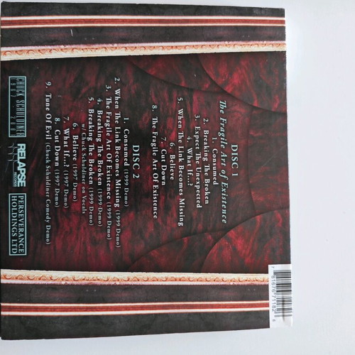 Death and Control Denied CD discography like new, 8 items