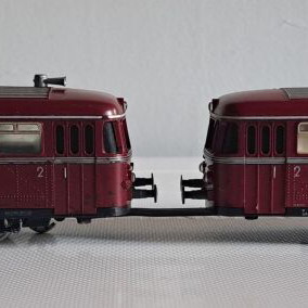 Vintage Trix Express 2290 HO used DB railbus set