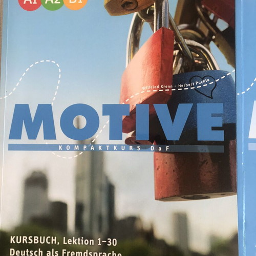 Motive A1 A2 B1 German language books new