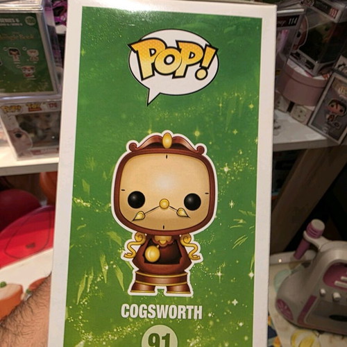 Funko Pop! Cogsworth like new