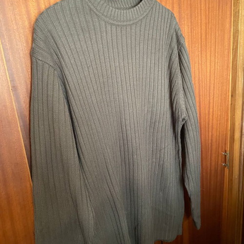Men's knitted sweater brown XL like new