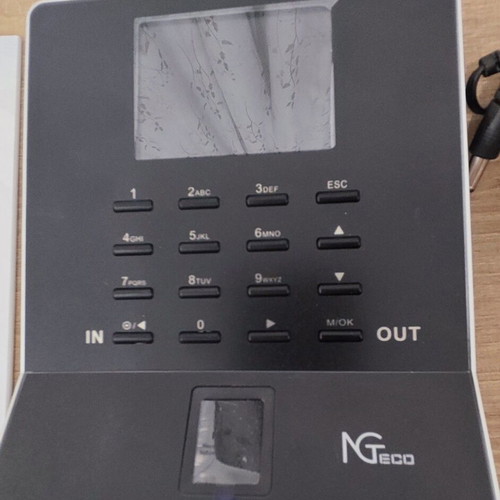 NGTeco Time Clock W2 Fingerprint Attendance Terminal new