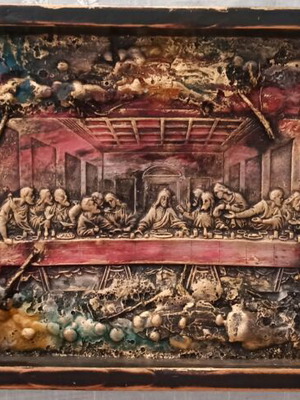 Last Supper embossed image new