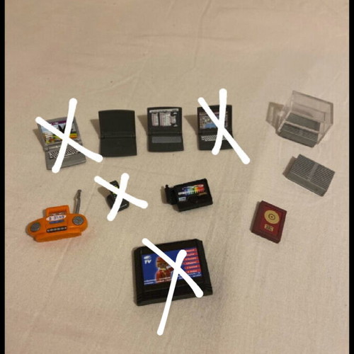 Playmobil electronic devices used