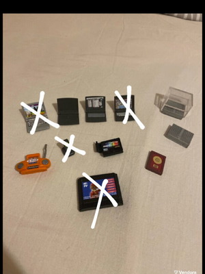 Playmobil electronic devices used