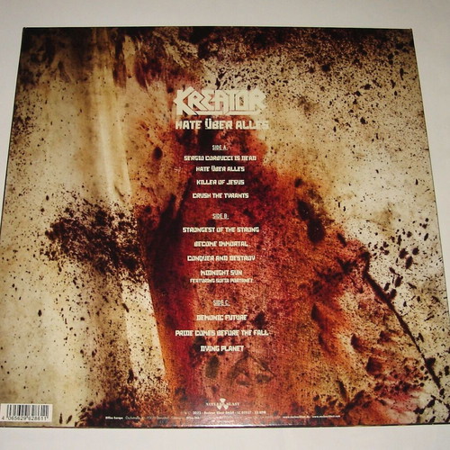 Kreator Hate Über Alles LP used, double vinyl metal 2022