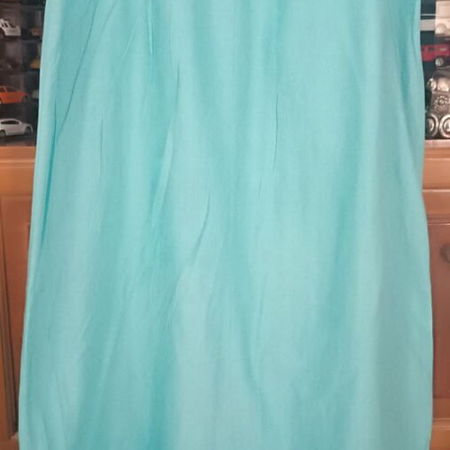 Strapless maxi dress like new, medium/large, ombré green shades