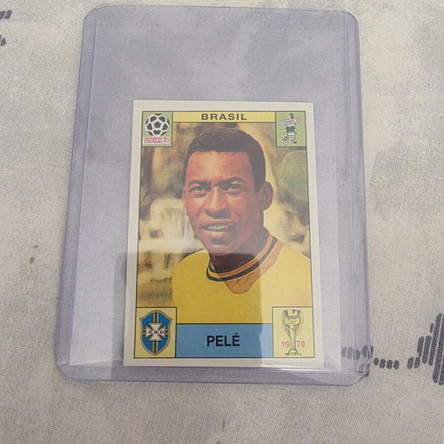 Pele Mexico 70 Panini World Cup Story card like new