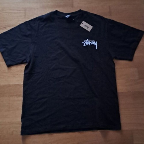 Stüssy short-sleeve T-shirt new, size M, black