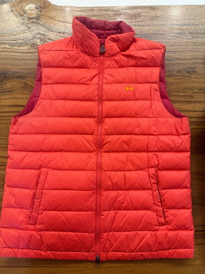 La Martina sleeveless jacket like new, red, size L