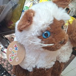 Large Siamese Plush Toy New