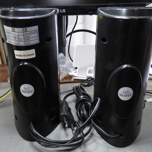 Dreamax Active 110 (196XB) computer speakers used, fully tested