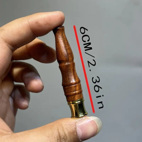 Wooden pipe made of African rosewood new