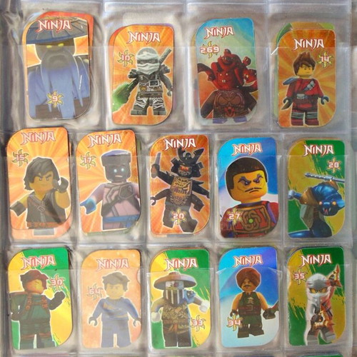 NINJA metal tag album, all glossy/foil, lot 149