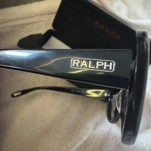 Ralph Lauren oval sunglasses, black, collectible