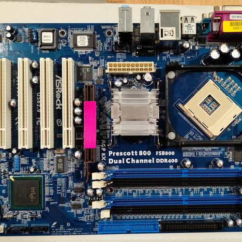 ASRock P4i65PE motherboard like new with box