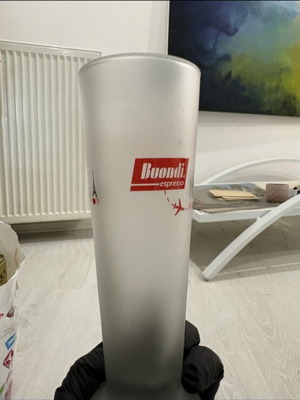Buondi ψηλά ματ ποτήρια για φρέντο καφέ, σετ 6
