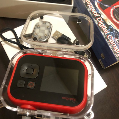 Lamtech 2in1 Waterproof Digital Camera Red