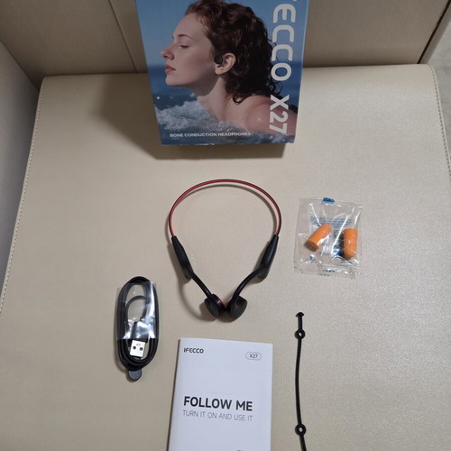 IFECCO X27 bone conduction wireless headphones for sports and swimming