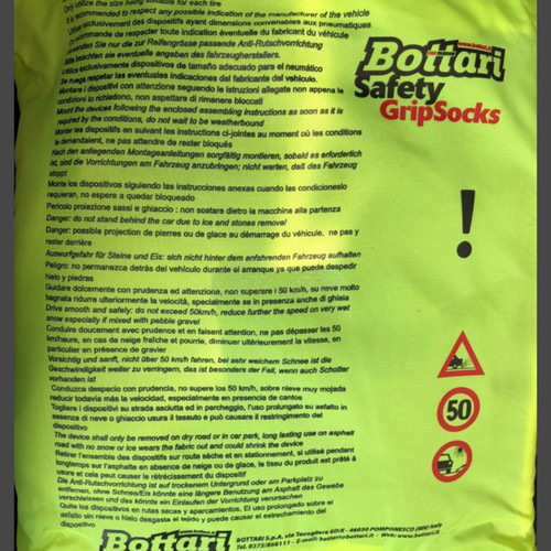 Bottari TG81 snow socks new, made in Italy