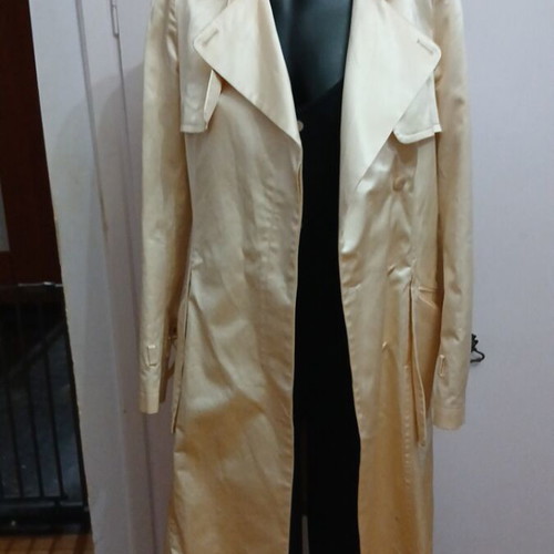 Just Cavalli trench coat like new, gold color, size M