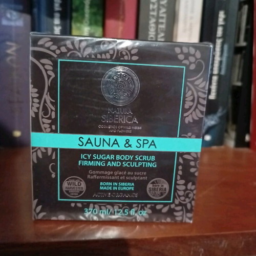 Natura Siberica Sauna and Spa Icy Sugar Body Scrub new, slimming body peeling